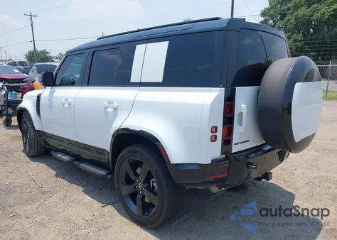 2025 Land Rover Defender 110 P400 X-Dynamic Se from USA, damaged, VIN SALE27EU5S2419028